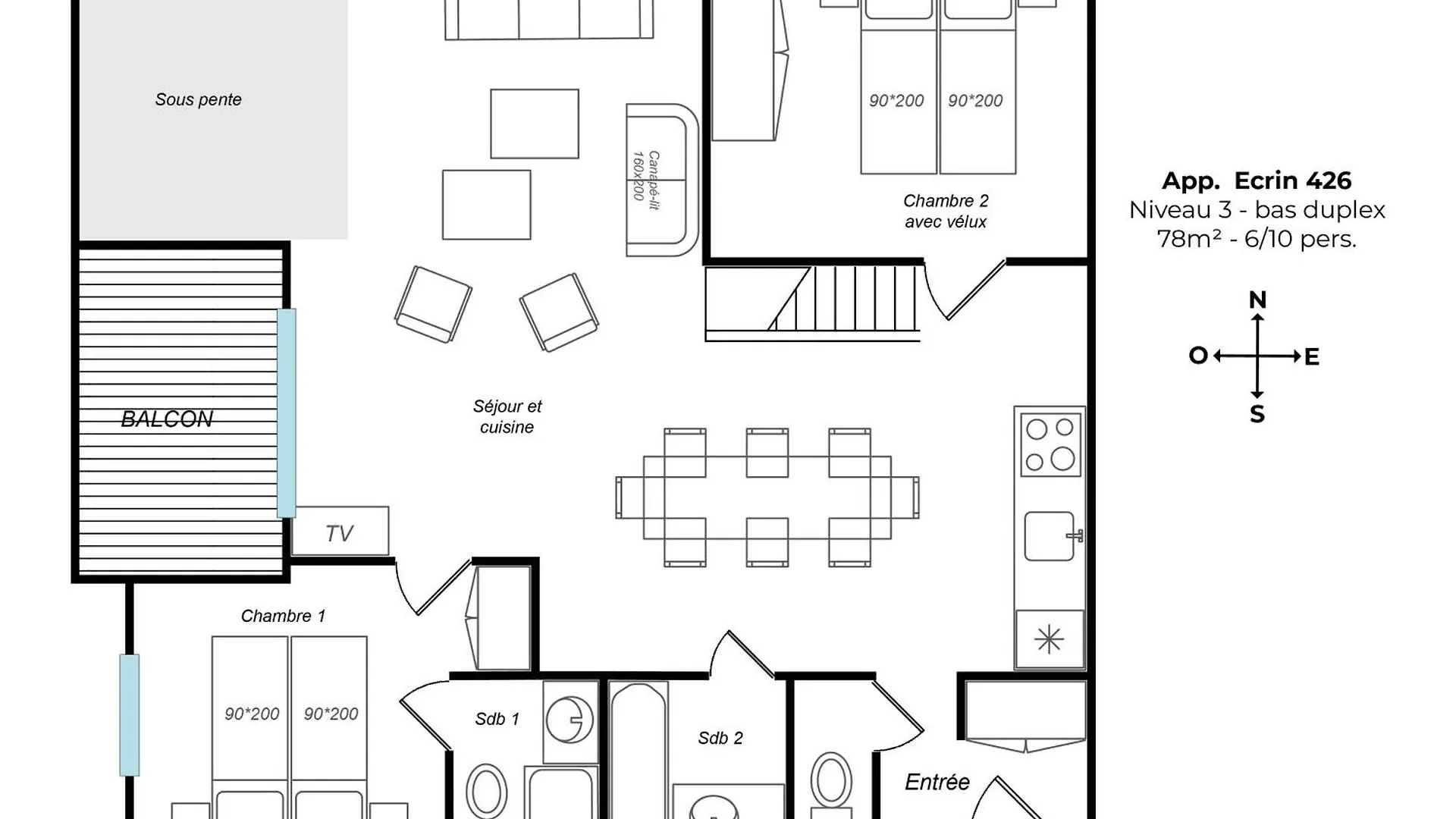 Appartement Ecrin 426 Tignes 0*,  France
